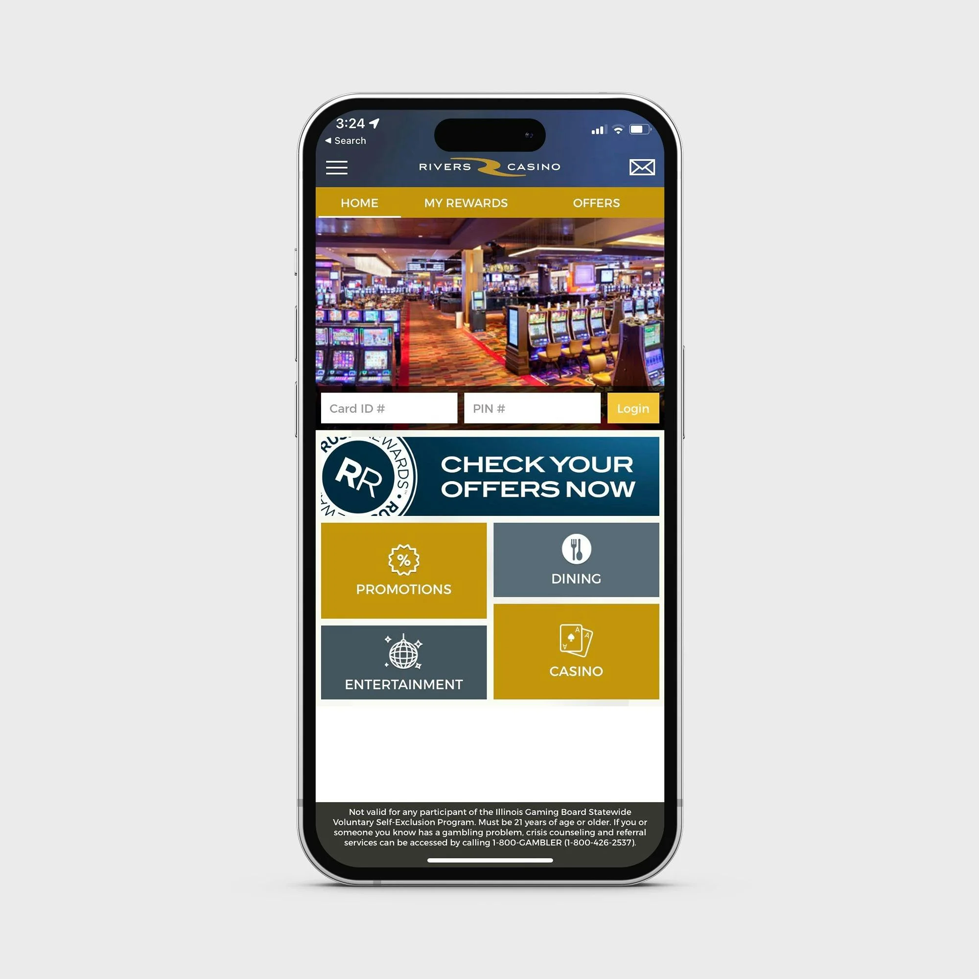 老虎机游戏APP界面预览